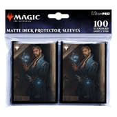 Ultra Pro - Magic - The Gathering - Murders at Karlov Manor - Sachet de 100 protèges cartes standard - Alquist Proft, Maître limier (63 x 89 mm)