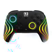 Turtle Beach - Manette sans fil audio Afterglow Wave Deluxe noire  pour Nintendo Switch 2, Switch, Switch Lite et Switch modèle OLED