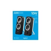 Logitech Haut-parleurs multimédia stéréo Z200 Noir