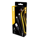 EgoGear - Double câble de chargement Type-C SCH15C Noir pour PS5, Xbox Series X|S, Switch, Switch Lite et Switch OLED