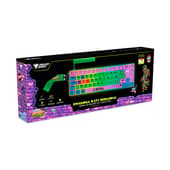 DragonShock - TMNT Cowabunga Mechanisch Bedraade Gaming Toetsenbord RGB - Azerty FR