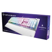 Turtle Beach - Clavier de jeu mécanique RGB Filaire Vulcan II Blanc - Disposition Azerty FR