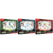Pokémon JCC - Écarlate et Violet - Collection Premium Destinées de Paldea (Miascarade-ex / Flâmigator-ex / Palmaval-ex - 1x Boite aléatoire)