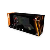 EgoGear - SBP10 4 in 1 Starterspakket voor PC (Toetsenbord met achtergrondverlichting + muis + bedrade headset + muismat)
