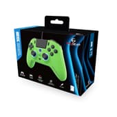 EgoGear - SC10 Bedrade Controller Groen met audio hoofdtelefoonpoort voor PS4, PS3 en PC
