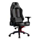 X-Rocker - Onyx PC Office Ergonomische Gaming Stoel Zwart/Goud