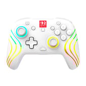 Turtle Beach - Manette sans fil audio Afterglow Wave Deluxe blanche  pour Nintendo Switch 2, Switch, Switch Lite et Switch modèle OLED