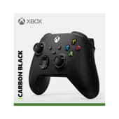 Manette sans fil Xbox Carbon Black pour Xbox Series X|S, Xbox One, Windows 10 et Mobile