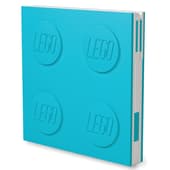 Cahier verrouillable Lego avec stylo gel - Bleu azur