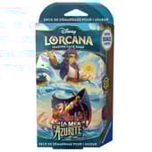 Disney Lorcana JCC : La Mer Azurite - Deck de démarrage Jim Hawkins et Tigrou - FR