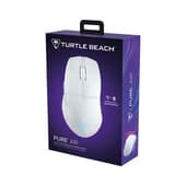 Turtle Beach - Souris de jeu sans-fil optique RGB ultralégère Pure AIR Blanche