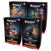Magic: The Gathering - Assortiment de Decks Commander Marvel Super Heroes (4 Decks Commander) - FR