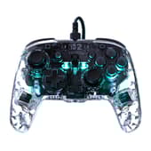 Turtle Beach - Manette filaire audio Afterglow Deluxe transparente pour Nintendo Switch 2, Switch et Switch modèle OLED