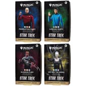Magic: The Gathering - Star Trek Commander Decks Assortment (4 Commander Decks) - UK