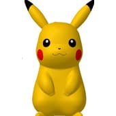 Pokémon - Wireless Lampe Led Pikachu 80 cm