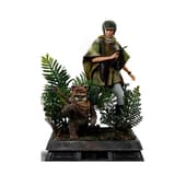 Iron Studios - Art Scale 1/10 - Star Wars : Episode VI - Le Retour du Jedi - Leia et Wicket Statue 20cm