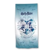 Wizarding World - Serviette de plage en polyester "Blason Poudlard" (140x70cm)