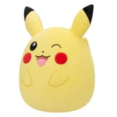 Pokémon - Squishmallow Vague 3 - Grande peluche Pikachu Clin d'Oeil 35cm