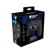 DragonShock - MIZAR BT - Manette sans fil Noire pour PS4, PC et Mobile