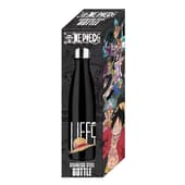 One Piece - Bouteille d'eau en acier inoxydable l'équipage du Chapeau de Paille - 500ml