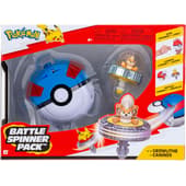 Pokémon - Battle Spinner Pack - (Caninos et Super Ball)