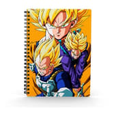 Dragon Ball Z - Carnet de notes lenticulaire Saiyans