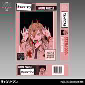 Anime Puzzle - Chainsaw Man 03 Puzzel - 1000 stk