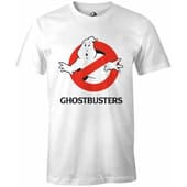 SOS Fantômes - T-shirt Blanc Hommes Logo Fantôme - L