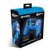 Dragonwar - Dragon Shock 4 Draadloze Controller Blauw voor PS4, PC en Mobiel