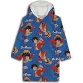 One Piece - Sweat Poncho en polaire Monkey D. Luffy (Adult Size