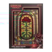 Stranger Things - Creel House Gebrandschilderd Raam Plaquette van Hars