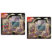 Pokémon JCC - Méga-Évolution - Pack Blister de 3 Boosters ME02 Flammes Fantasmagoriques Farfuret ou Dimoret (1 Blister aléatoire) - FR