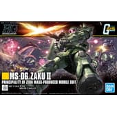 Gunpla - Mobile Suit Gundam - HG 1/144 - MS-06 Zaku II Model Kit