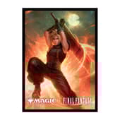 Ultra Pro - Magic: The Gathering - Universes Beyond: Final Fantasy - Sachet de 100 protèges cartes standard Cloud, Ex-SOLDIER (63 x 89 mm) - UK