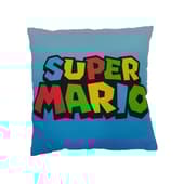 Super Mario Bros. - Mario en zijn Vrienden Dubbelgezicht Kussen (40x40cm)