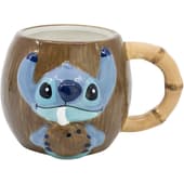 Disney - Tasse 3D en céramique Stitch Noix de Coco - 414ml