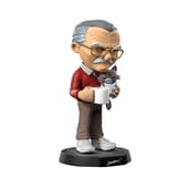 Iron Studios - MiniCo - POW! - Stan Lee with Grumpy Cat Statue 15cm