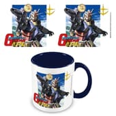 Mobile Suit Gundam - "Taking Aim" Blauwgekleurd Binnenwerk Mok 315ml