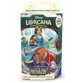 Disney Lorcana JCC : L'île d’Archazia - Deck de démarrage Belle et La Bête - FR