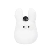 Ghibli - Mon Voisin Totoro - Peluche Beanbag de Totoro Blanc avec Noiraude