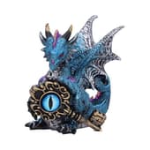 Nemesis Now - "Keeper of the Key (Blauw)" Standbeeld 8.5cm