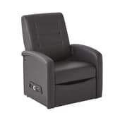 X-Rocker - Shift Premier JR 2.1 Stereo Opberg Stoel voor Gaming met Subwoofer Zwart