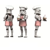 Minix - Movies #149 - Star Wars - Birthday Stormtrooper Statue 12cm