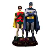 PureArts - 1:4 Scale Statues - Batman '66 - Batman en Robin Statue 52cm