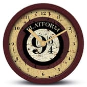 Harry Potter - Platform 9 3/4 - Bureauklok - Bruin - 12cm