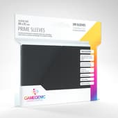 Prime Sleeves - 100 black standard-sized card sleeves pack - 66 x 91 mm