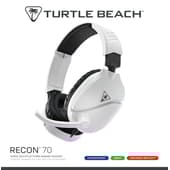 Turtle Beach - Recon 70 Bedrade Gamingheadset Wit voor PlayStation, Xbox en Nintendo Switch