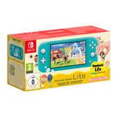 Nintendo Switch Lite Console Turquoise + Tomodachi Life: Living the Dream (Code-in-a-box)