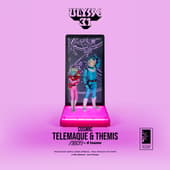 Tsume Art - NEON by Tsume - Ulysse 31 - Telemaque et Themis (Cosmic Version) Statue 25cm