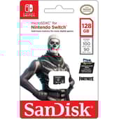 SanDisk - Carte mémoire microSDXC UHS-I 128 Go Edition Fortnite pour Nintendo Switch, Switch Lite et Switch OLED